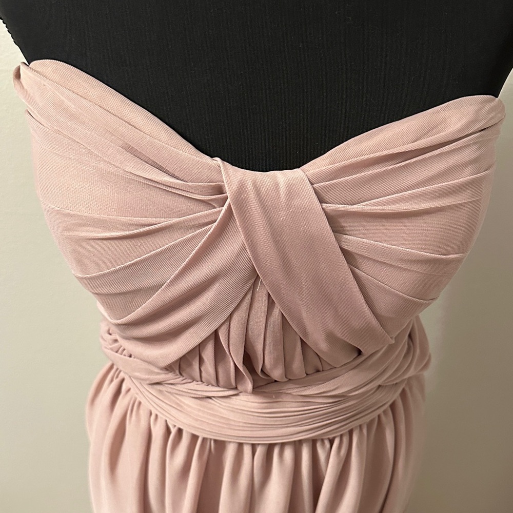 Birdy Grey Mauve multi-way Maxi Dress Bridesmaid - Picture 7 of 11